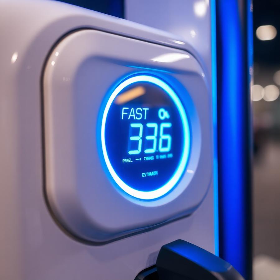 Fast charging display